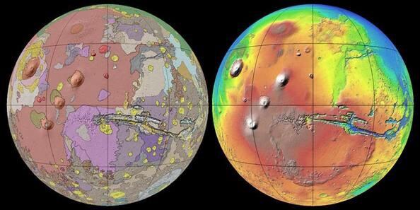 Global geologic map of Mars